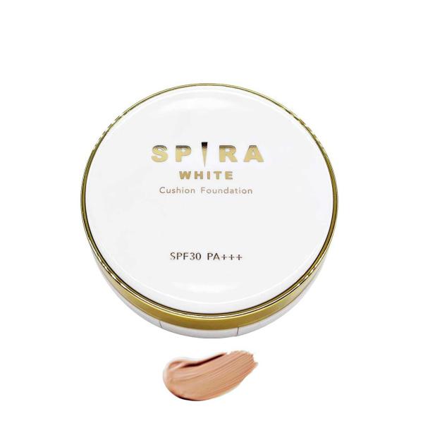 欲針クッションファンデ SPIRA WHITE ライトベージュ 15g : 愛らんど