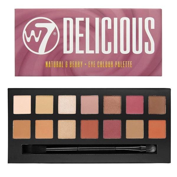 W7（ダブルセブン） アイシャドウパレット7 デリシャス (14色入り