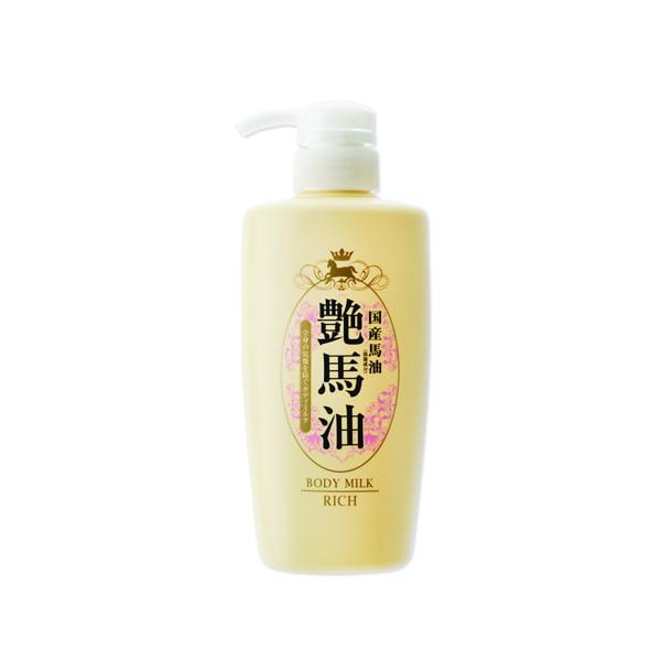 艶馬油 ボディミルクリッチ 500ml : 愛らんどびゅーてぃ - 通販