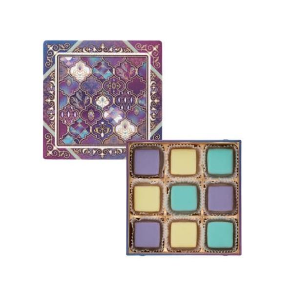 メリーチョコレート ジャミーラ アズラクジャミール(美しい青) 9個入