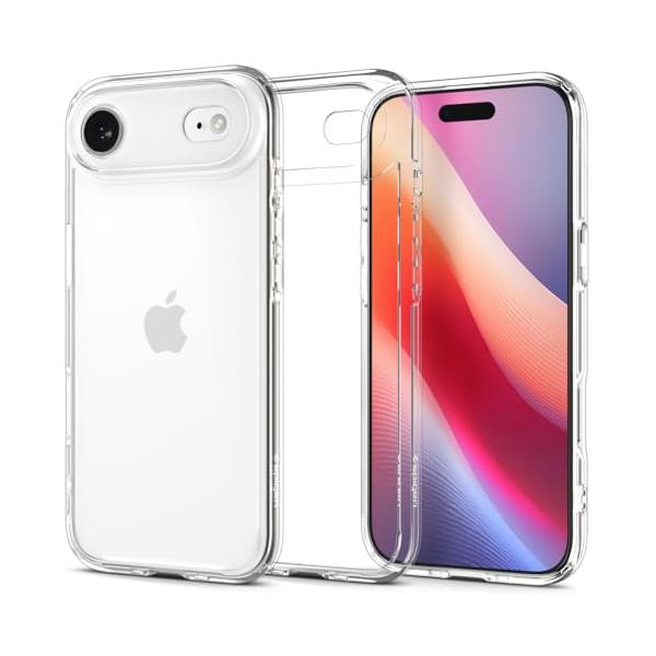 Spigen 【創業18年の技術力】 iPhone Air ケース 米軍MIL規格 クリア