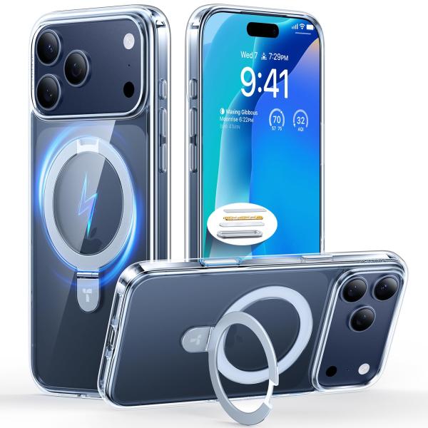 TORRAS iPhone 17 Pro 6.3 インチ 用 ケース【エアバッグ 超強保護・米