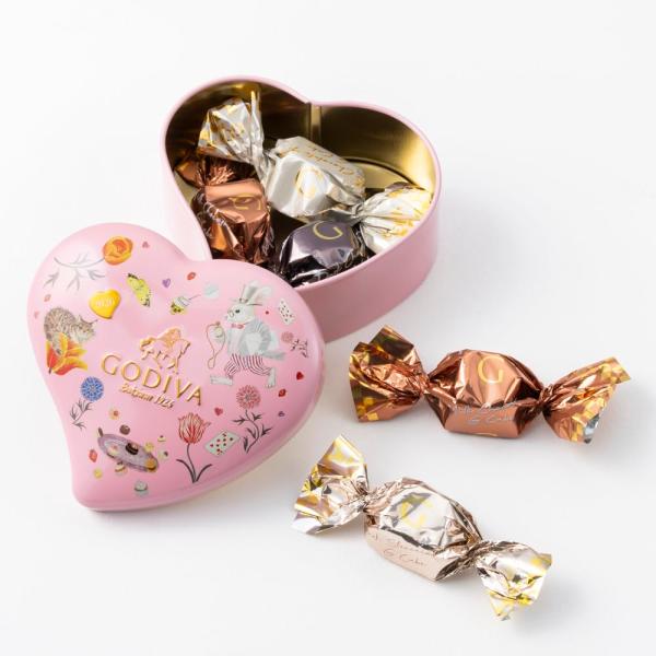 バレンタイン ゴディバ（GODIVA）アリスのティーパーティ G キューブ
