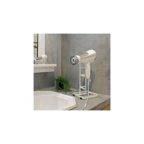 他サイト： 日東 COLLEND　マルチドライヤースタンド MDS-WH / MDS-BK　ヘアドライヤー マグネット式アタッチメント  ハンズフリー 安定感 スチール製 シンプル 洗面所の商品画像