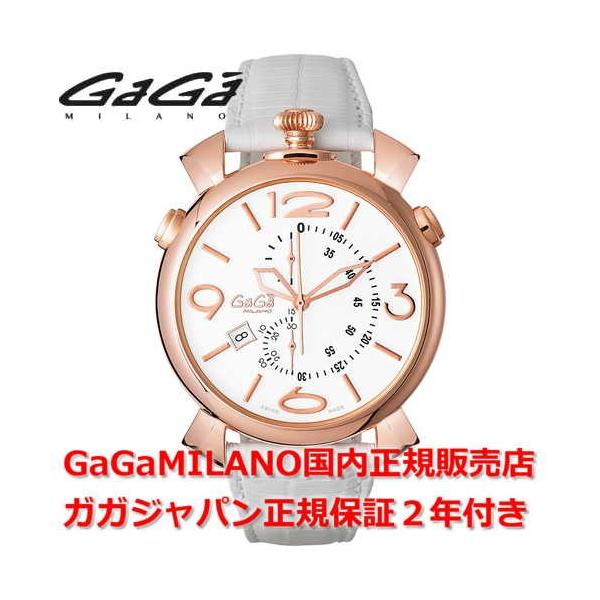 KK~m }kA[Nm 46mm GaGa MILANO rv Y fB[X v 5098.01WH Ki