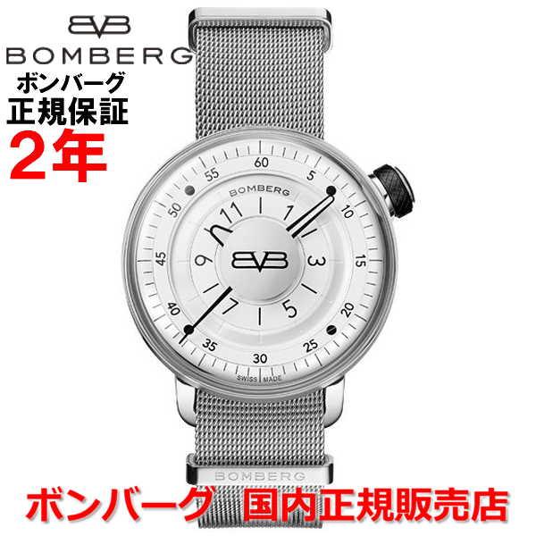 Ki {o[O BOMBERG Y rv NI[c vƂĂgp BB-01 zCg&amp;Vo[ BB-01 WHITE &amp; SILVER GENT CT43H3SS.02-2.9