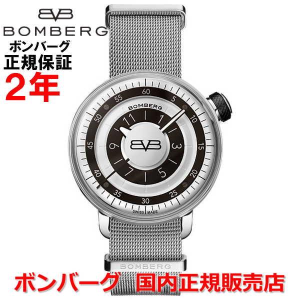 Ki {o[O BOMBERG Y rv NI[c vƂĂgp BB-01 ubN&amp;zCg BB-01 BLACK &amp; WHITE GENT CT43H3SS.03-2.9