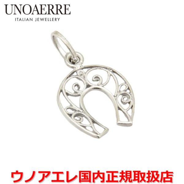UNOAERRE ウノアエレ K18ホワイトゴールド レディース ホース