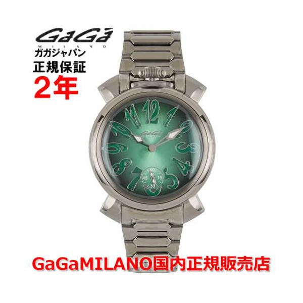マヌアーレ ガガミラノ 44mm GaGa MILANO 腕時計 メンズ 手巻き 4013