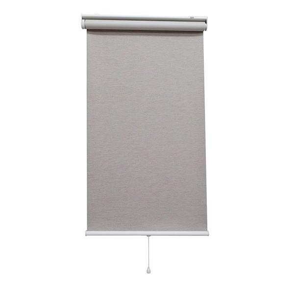 「商品情報」カーテンレールにも取付できる遮光3級ロールスクリーンです。スクリーンを取り外してお家で洗濯できます。窓の日よけだけでなく、間仕切りや目隠しなど用途はいろいろ。プラスのドライバー1本で取り付け可能です。プルコードを引っ張るだけでス...