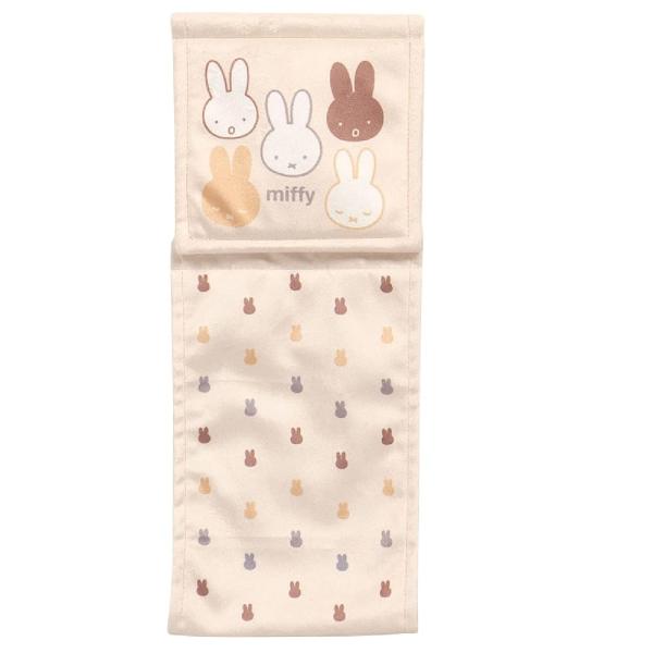 【即発送】センコー ミッフィー ペーパーホルダーカバー ベージュ キャラ アニマル miffy 64575 横幅約15cm