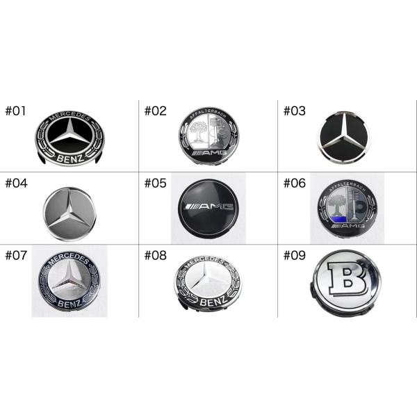 【商品紹介】・社外品 メルセデス・ベンツ ホイールキャップ・ホイールキャップ直径：75mm 内径：72mm・4個セット（１台分）・取り付けの際、強く押してはめると歪む可能性がございますので、強く押しすぎないよう取り付けて下さい。・直径：75...