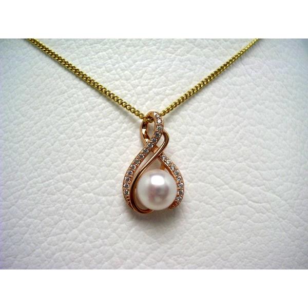 パールペンダントトップ 楽天市場】【WEB限定】あこや真珠 ペンダントトップ 7.5-8.0mm K18YG