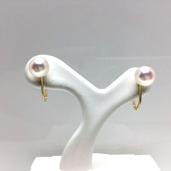 真珠 イヤリング パール アコヤ真珠 真珠イヤリング パールイヤリング