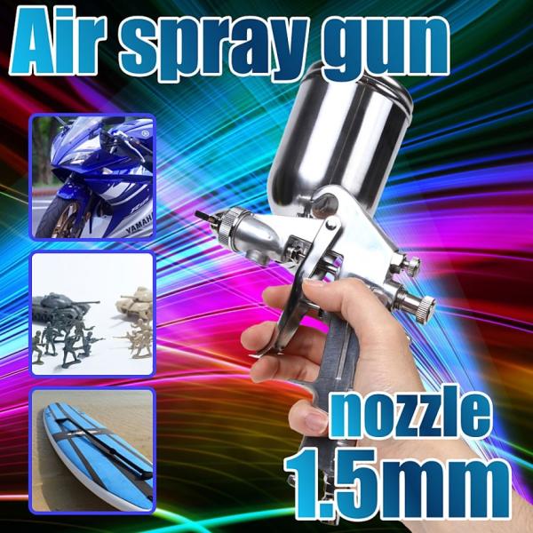 F75重力式エアースプレーガン 口径1.5mmグリップタイプ 400cc F75重力式エアースプレーガン 口径1.5mmグリップタイプ 400cc