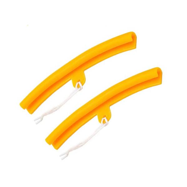 タイヤをホイールから外すとき、タイヤレバーでホイールにキズ付けないよう、ガードしてくれるプロテクター。【強力な弾力性】 曲げ変形後、優れた弾力性で、すぐに元の形状に戻ることができます。自転車、オートバイ、トラックなどの様々な車輪にフィットし...