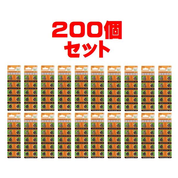 AG10 LR1130 200個セット 389 LR54 SR1130W互換、ボタン電池