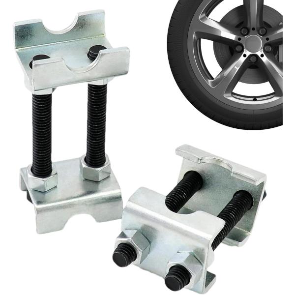 スプリングに取り付けて車高を調整する工具スプリングを縮めることも、伸ばすことも可能。プレート幅　：　43mm。スタッドボルトの長さ　：　70mm　　サイズ　：　M10重量　：　217g/個スプリングを交換する前に、車高変化のイメージを作れま...
