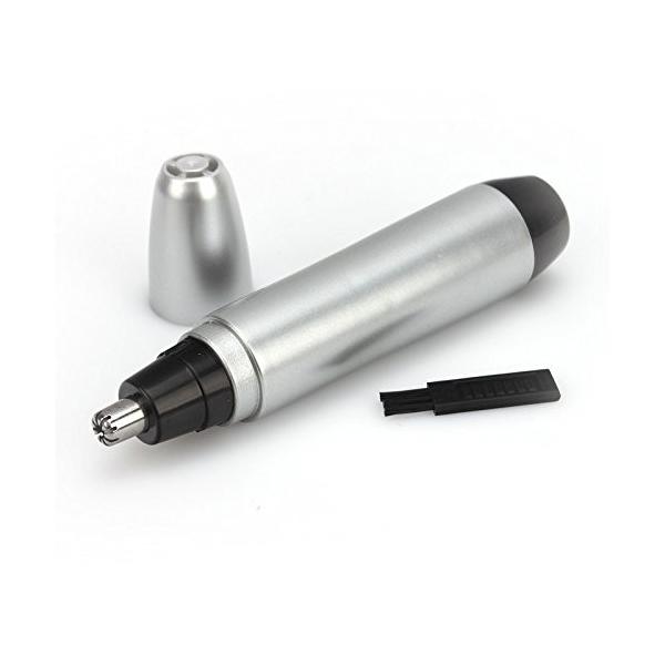 コンパクトなのでいつも携帯できて便利！ 鼻毛処理が便利にできる身だしなみグッズ せっかくオシャレしても鼻毛が出ていたらOUT!気づいた時にすぐお手入れしましょう！そんな時コンパクトなこの鼻毛シェーバーの出番！ヘッド部分は水洗い出来ます。「ち...