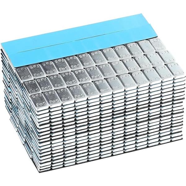 ・ホイール バランスウェイト 6000g 6kg　5gごとにカットできるので使用しやすいのが特徴です！　自動車・バイクのホイールの調節にご使用頂けます！　裏面に両面テープが付いているので切って貼るだけの簡単取付環境にやさしい鉄製！5ｇ刻み貼...