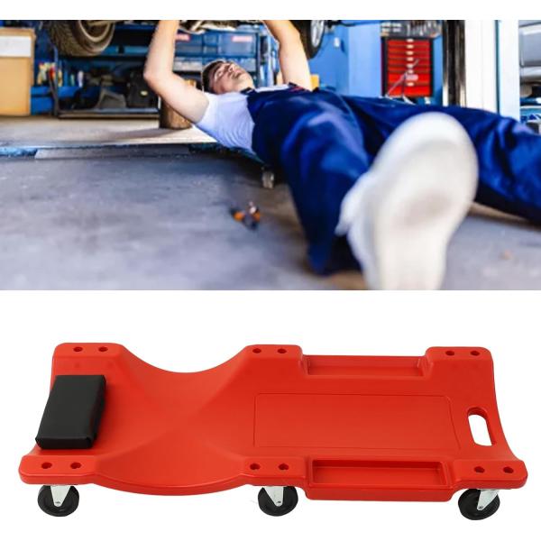 下回りの作業の必需品！耐荷重２００kg のプロ用作業寝台です。大型タイプ 1030mmで安定感が増しております。体にフィットするカーブに頭部はクッションを使用しているので長時間の作業でも余裕！！6輪自在キャスターで前後左右自由に移動！ボール...