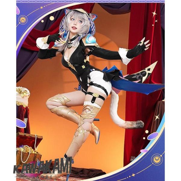 五次元 崩壊スターレイル コスプレ サフェル 衣装 ※ウィッグ 靴 追加可