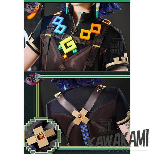 猫と三丁目 原神 コスプレ キィニチ 衣装 ※ウィッ グ 靴 武器 追加可
