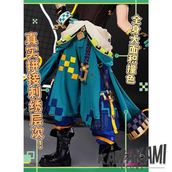 猫と三丁目 原神 コスプレ キィニチ 衣装 ※ウィッ グ 靴 武器 追加可