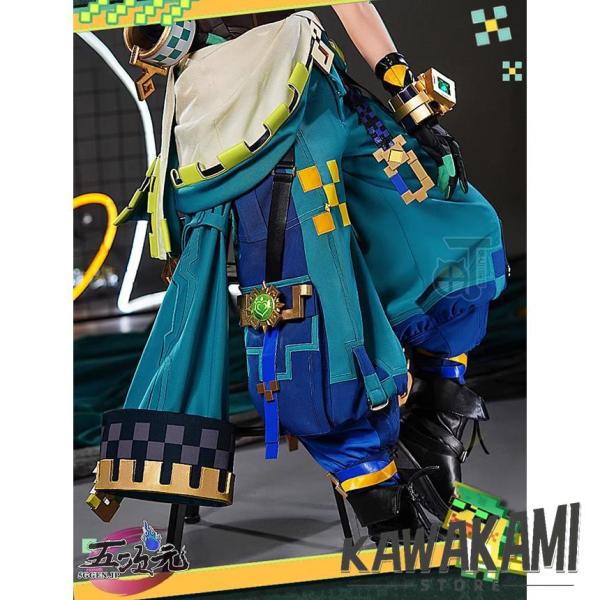 猫と三丁目 原神 コスプレ キィニチ 衣装 ※ウィッ グ 靴 武器 追加可