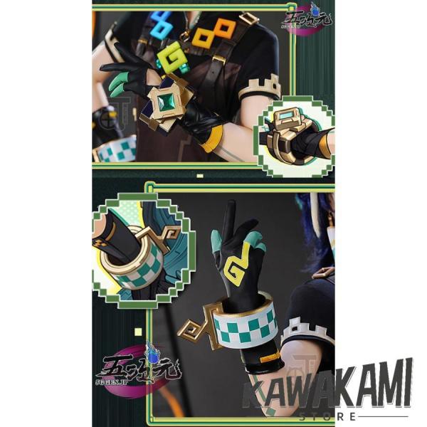 猫と三丁目 原神 コスプレ キィニチ 衣装 ※ウィッ グ 靴 武器 追加可