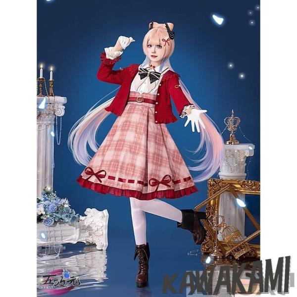 ゴロウ［プロフ必読・おまとめ可］リンク緋雪 衣装 Mウィッグ靴子24.5 isra-store_p21129157e44d