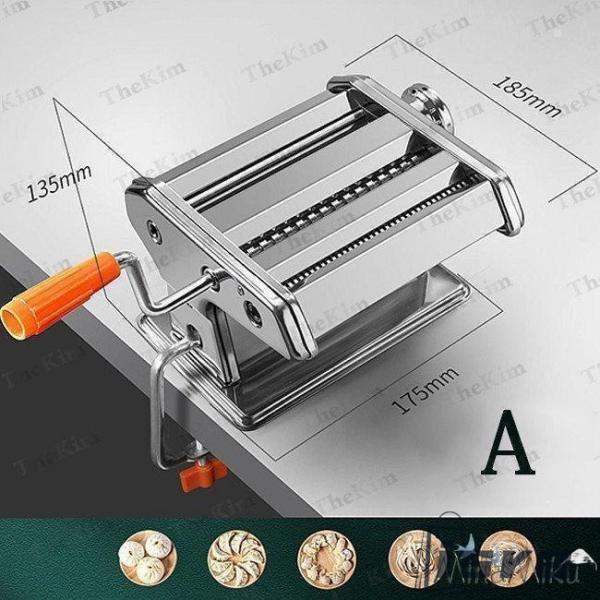 製麺機 麺機 ラーメン製麺機 2種カッター 3種カッター 家庭用 手動式 春秋夏冬 雑物 男女 パスタマシン ステンレス鋼麺メーカー 自宅でDIY麺類