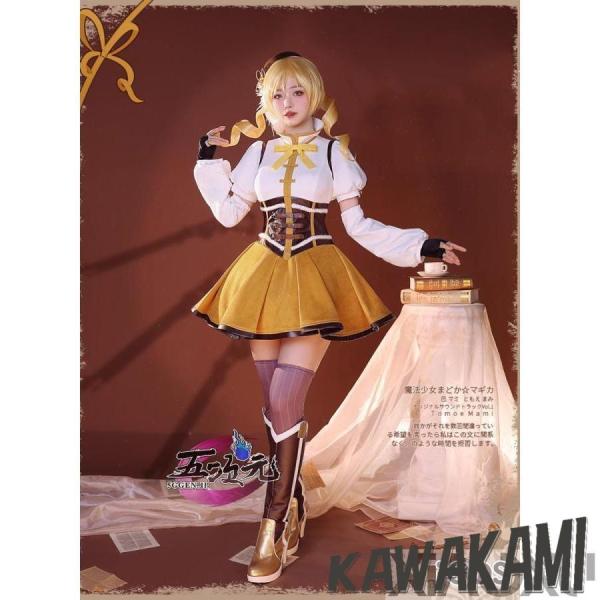 魔法少女まどか⭐︎マギカ　巴マミ　コスプレ Amazon.co.jp: [SANSHU] 魔法少女まどか☆マギカ 巴 マミ