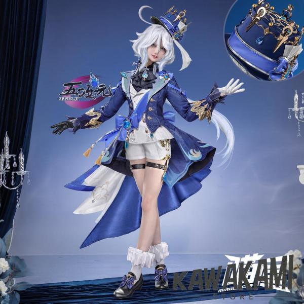 原神 フリーナ プネウマ コスプレ衣装 Sサイズ 江南猫次製 猫屋小舗 原神 コスプレ フリーナ・プネウマ 水神 衣装