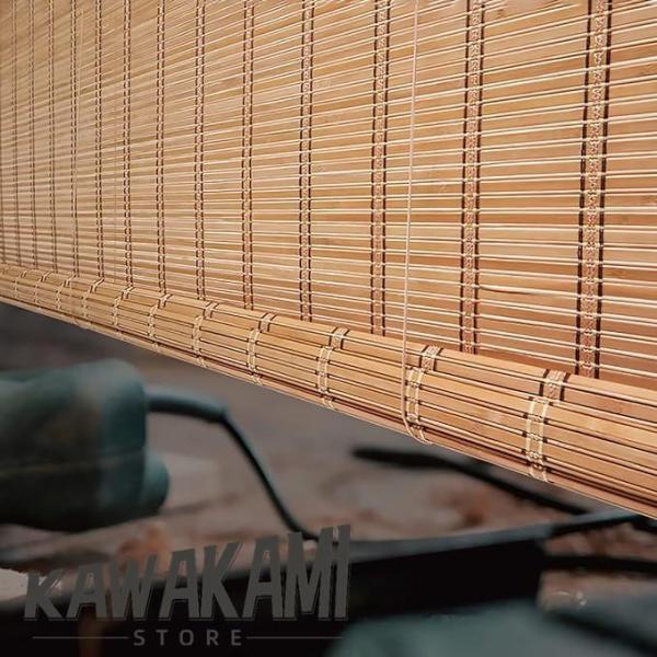 ● 天然の高品質素材：竹のカーテンは天然の竹から織られています。長い耐用年数;変形なし。● カスタム寸法：寸法は、幅x高さとしてマークされています。カスタムサイズのサービスを提供しています。● 多機能UV保護：半シールド、防塵、防水、遮光、...