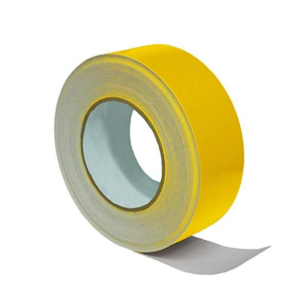 LiteMark-黄色光沢仕上げ高視認性耐久性粘着ビニールマーキングテープ