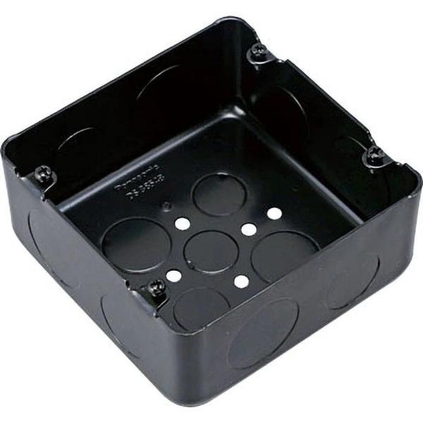 塗装大型四角アウトレットボックス深型 20個入 DS38544B-20 : 電材
