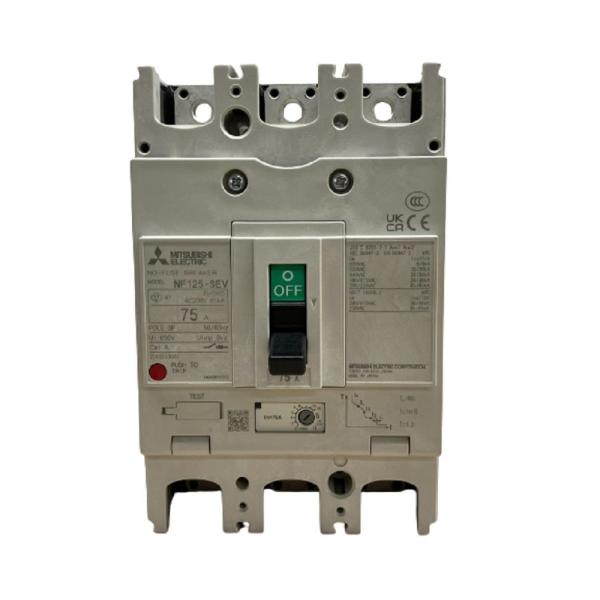 ノーヒューズ遮断器 NF-Cシリーズ(経済品) NF125-SEV-3P-75A ノーヒューズ遮断器 NF-Cシリーズ(経済品) NF125-SEV-3P-75A : 電材