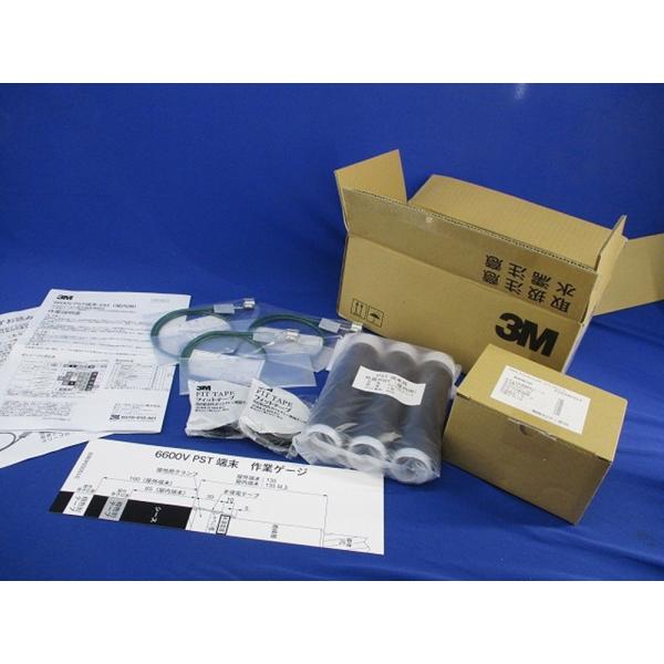 PST端末-EM(6.6kV端末・常温収縮チューブ工法) T6PS-I-M-2-EM PST端末-EM(6.6kV端末・常温収縮チューブ工法) T6PS-I-M-2-EM : 電材