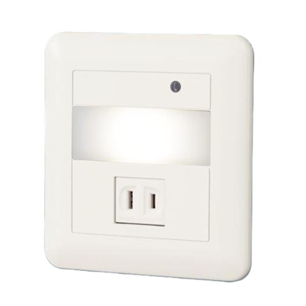 ライト コンセントタイプ ブラケット フットライト コンセント付き LED交換不可 調光不可