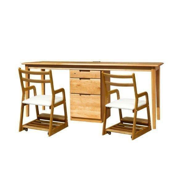 一生紀（ISSEIKI） ISSEIKI KIDS 【SET】ERIS 180 TWINDESK + LIFE (WH