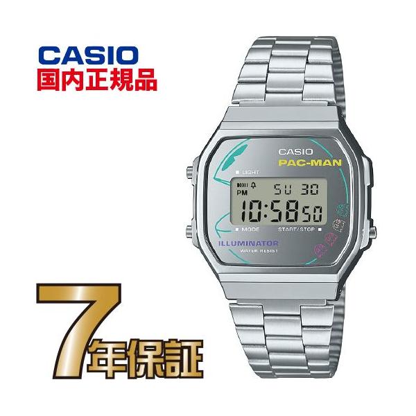 CASIO カシオ 腕時計 デジタル A168WEPC-7AJR 国内正規品 PACMAN