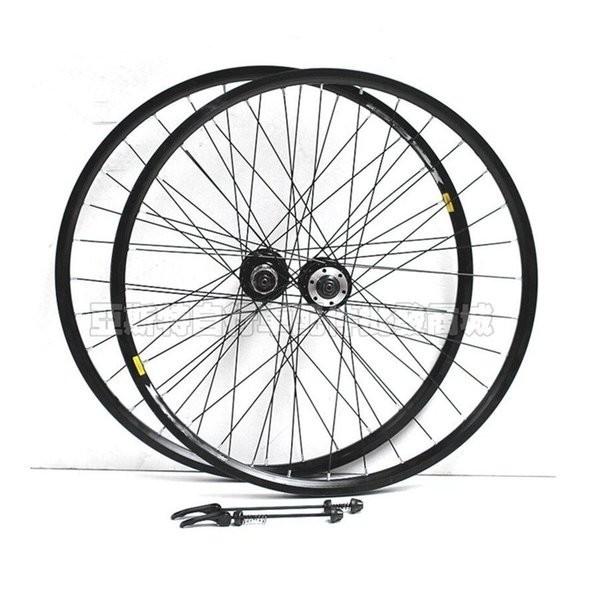 ホイール 自転車 スポーク セット 前後1組 26インチ マウンテンバイク 