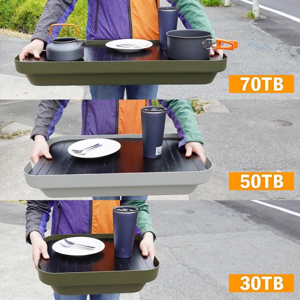テーブルトップ トランクカーゴ 天板 30L用 無印良品 ポリプロピレン頑丈収納ボックス 小 対応 JACK&amp;MARIE JKM RISU