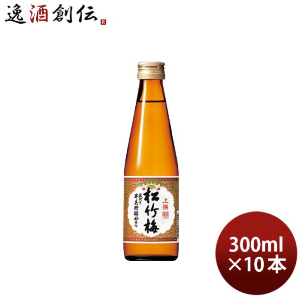 松竹梅 上撰 松竹梅 300ml 10本 日本酒 宝酒造 お酒 父の日 ギフト : 逸酒創伝