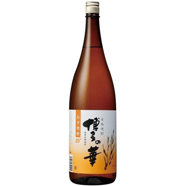 福徳長酒類 麦焼酎 25度博多の華 麦 1800ml 1.8L 瓶 1本 お酒 : 逸酒創