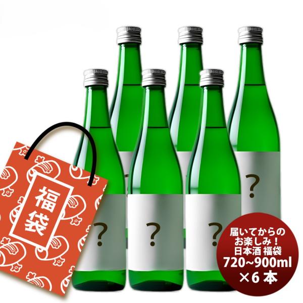 アウトレット 日本酒 福袋 セット 720ml 〜 900ml×6本 訳あり 父の日 ギフト