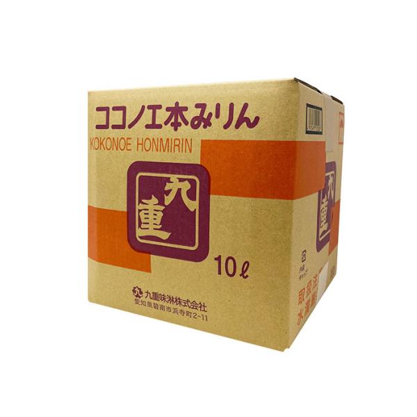 容量/入数：10000ml×1本メーカー名：九重味淋Alc度数 ： 14%原材料 ： もち米（国内産、タイ産、その他）、米こうじ（国内産米、タイ産米、その他）、醸造アルコール（国内製造、ベトナム製造）、糖類（国内製造）容器 ： QBテナー都...