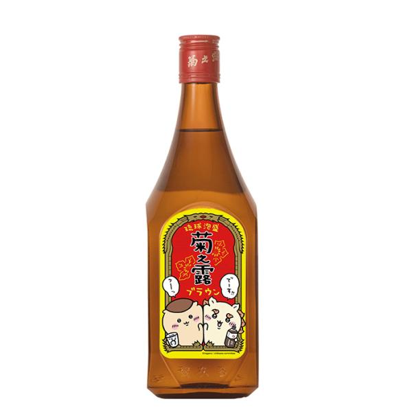 ちいかわデザイン菊之露 ブラウン30度720ml ×12本セット isshusouden-2_19056755