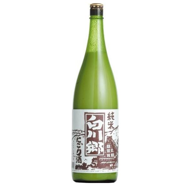 他サイト： 白川郷 純米にごり酒 三輪酒造 1800ml 1.8L 1本 お酒 新生活 入学祝い 卒業祝い 就職祝い 進学祝いの商品画像
